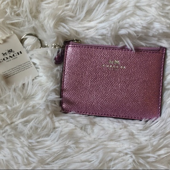 Coach Handbags - Authentic Coach Mini Skinny ID Wallet, Keychain